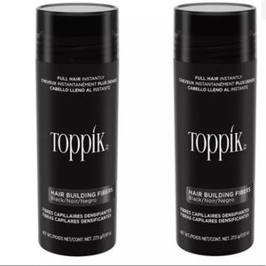 Keratin Hair Fibers 2 Bottles Black